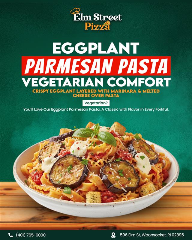 Eggplant Parmesan Pasta 