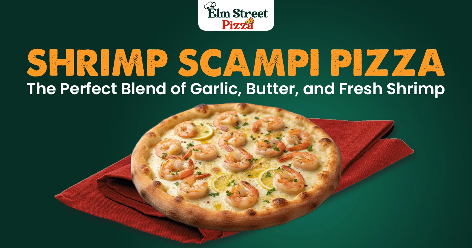Best shrimp scampi pizza